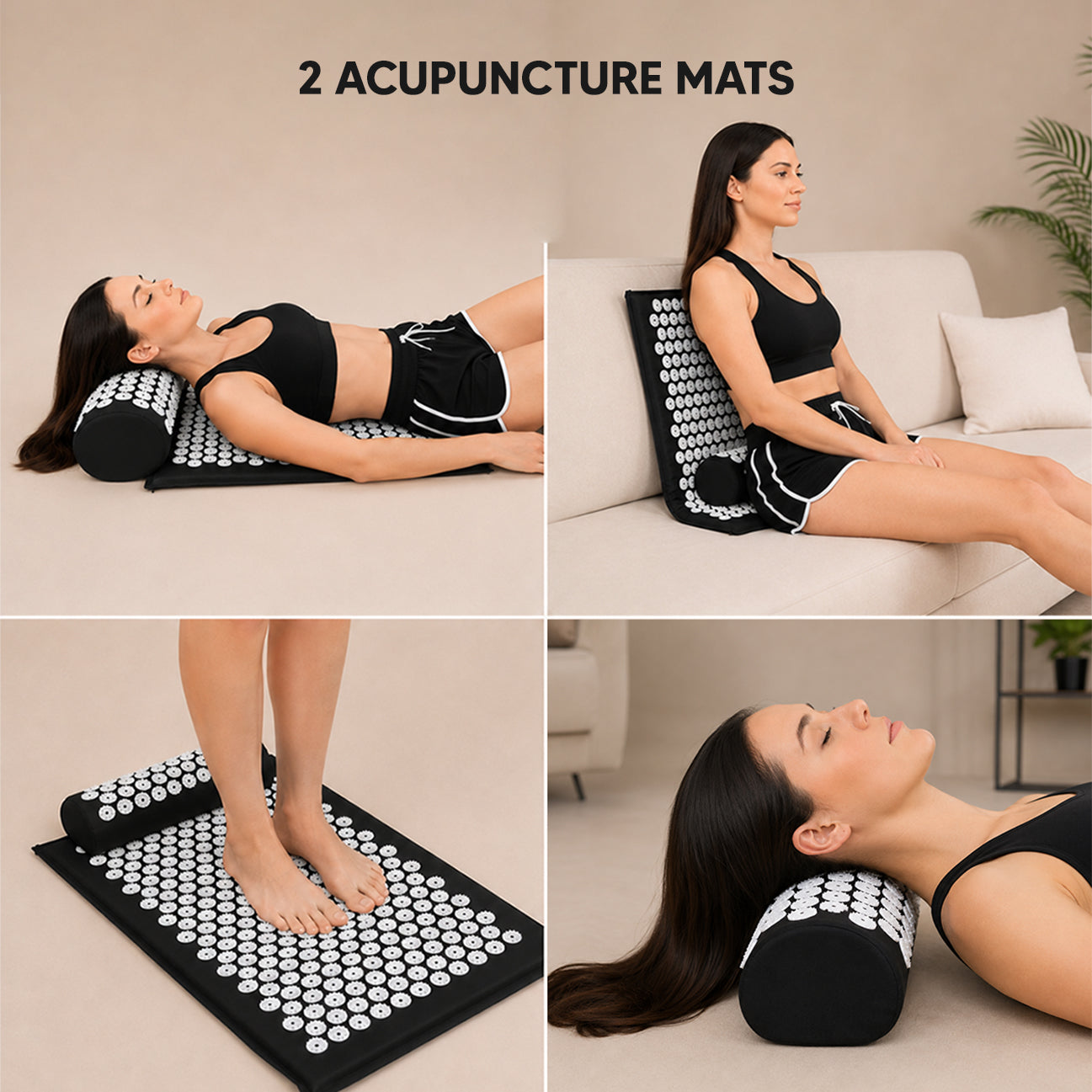 2 Acupuncture Mats